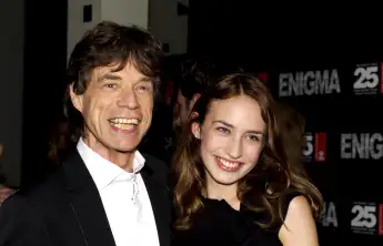 Mick Jagger und Elizabeth Jagger