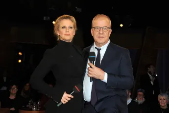 Barbara Schöneberger und Hubertus Meyer-Burckhardt