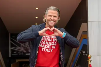 Paul Janke bei der Eröffnung der Stürmer Arena an der Playa de Palma am 21. April 2022