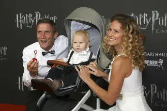 Peer Kusmagk, Sohn Emil und Jenni Hönscheid