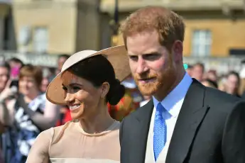 Prinz Harry Meghan Markle Gartenparty Charles