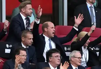 Prinz William lässt seinen Emotionen beim EM-Viertelfinale freien Lauf