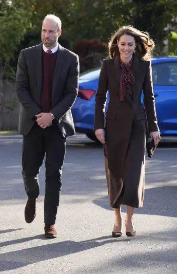 Prinz William und Prinzessin Kate bei einem Auftritt im Oktober 2024