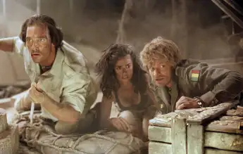 Matthew McConaughey, Penelope Cruz und Steve Zahn in "Sahara