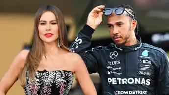 Sofia Vergara und Lewis Hamilton