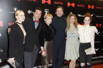 „Sturm der Liebe“-Stars Jenny Löffler, Markus Pfeiffer, Julia Grimpe, Dieter Bach, Lea Wegmann und Jennifer Siemann