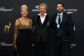 Karina, Thomas Gottschalk und Roman Gottschalk