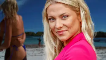 Valentina Pahde Bikini kuschelt