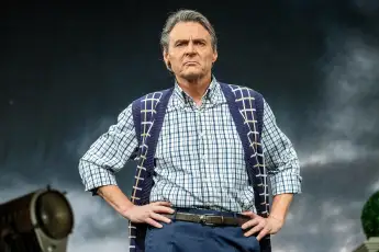 Wolfgang Bahro bei einer Theateraufführung im Jahr 2019