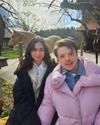 Yeliz Simsek und Lukas Leibe