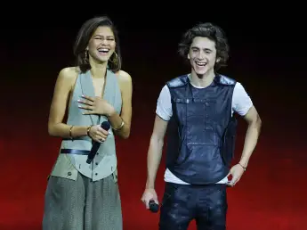 Zendaya und Timothee Chalamet