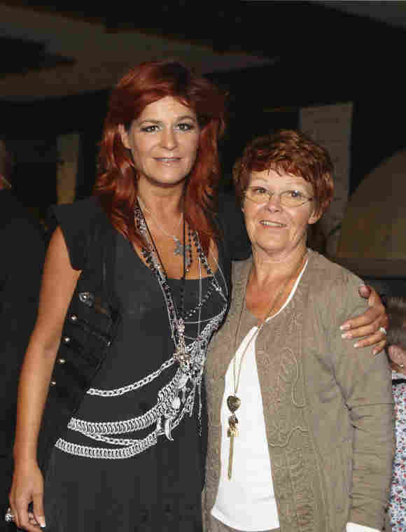 Andrea Berg und Mama Helga