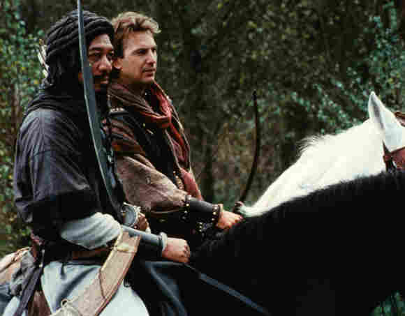 Morgan Freeman alias „Azeem“ und Kevin Costner alias „Robin Hood“ in „Robin Hood - König der Diebe“