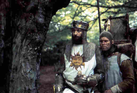 Graham Chapman in „Die Ritter der Kokosnuß“ im Jahr 1975