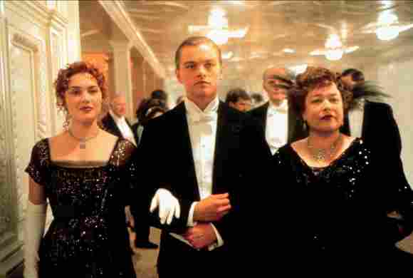 „Titanic“ Kate Winslet, Leonardo DiCaprio, Kathy Bates