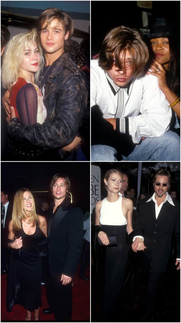 Brad Pitt und seine Ex-Freundinnen