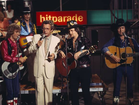 Die „ZDFHitparade“Moderatoren damals und heute
