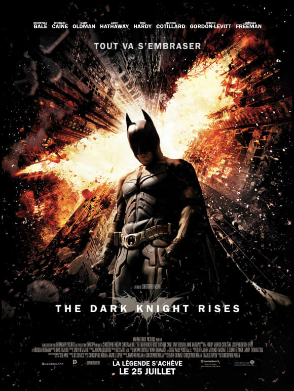 „The Dark Knight Rises“-Filmplakat