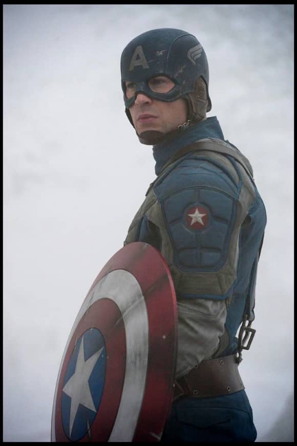 Chris Evans als Captain America in The First Avenger