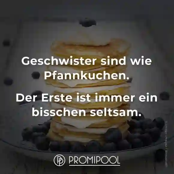 Lustiger Spruch über Geschwister