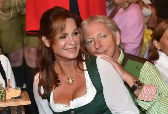 Andrea Berg und Uli Ferber auf dem Oktoberfest