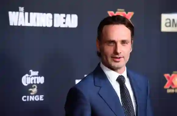 Andrew Lincoln bei der Premiere von der fünften Staffel von „The Walking Dead“