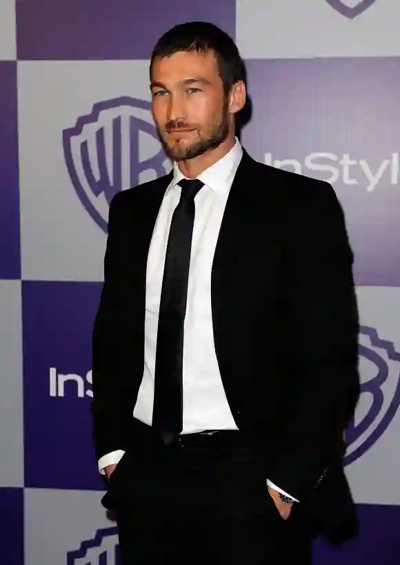 Andy Whitfield bei einer Golden Globes After-Party
