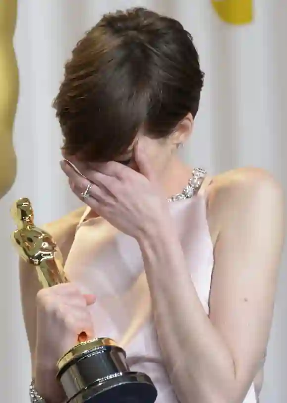 Anne Hathaway bei den Oscars 2013