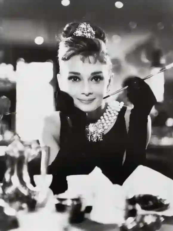 Audrey Hepburn in "Breakfast at Tiffanys"