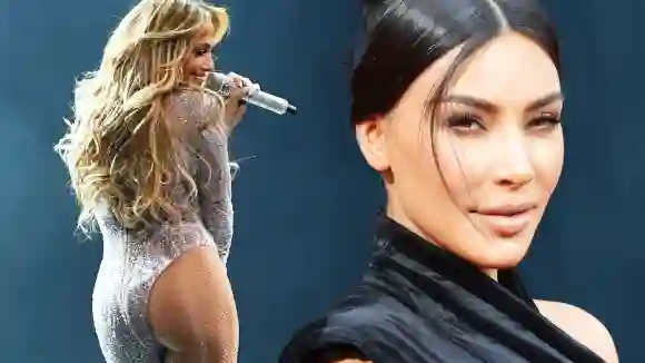 Das sind die wertvollsten Körperteile der Stars: Jennifer Lopez, Kim Kardashian