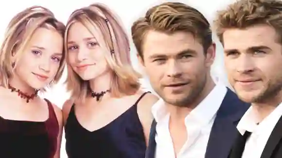 Liam Hemsworth Chris Hemsworth, Ashley Olsen und Mary-Kate Olsen Geschwister zusammen Film