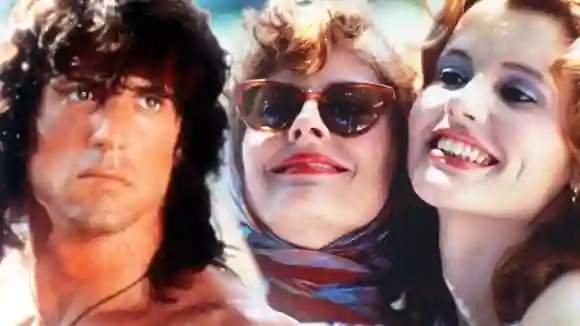 Susan Sarandon und Geena Davis,  Sylvester Stallone Filmende die geändert wurde