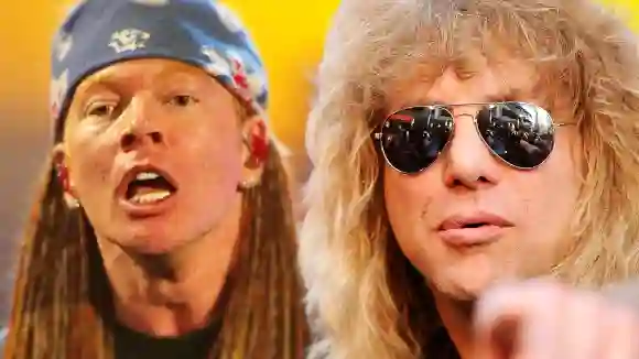 Axl Rose, Steven Adler und co. früher