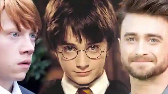 Harry Potter Stars früher heute Rupert Grint, Daniel Radcliffe