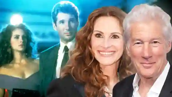 Richard Gere, Julia Roberts Pretty Woman früher heute