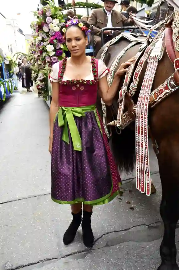 Barbara Becker auf dem Oktoberfest 2015