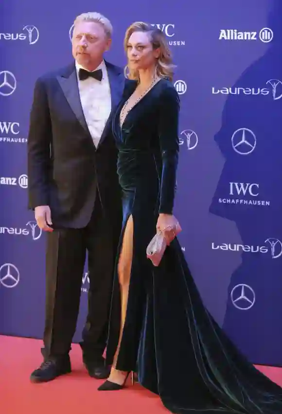 Boris Becker und Lilly Becker bei den Laureus Sports Awards 2016