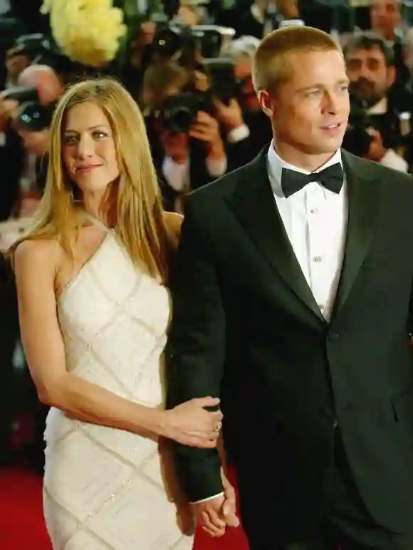 Jennifer Aniston und Brad Pitt