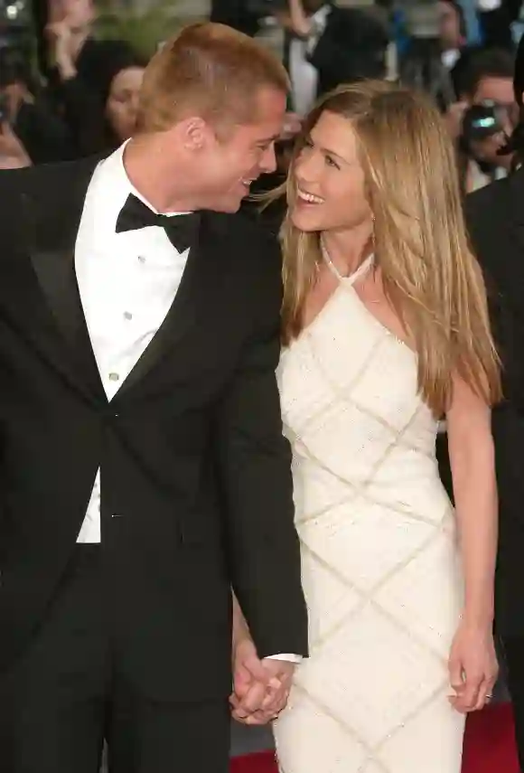 Brad Pitt und Jennifer Aniston im Jahr 2004