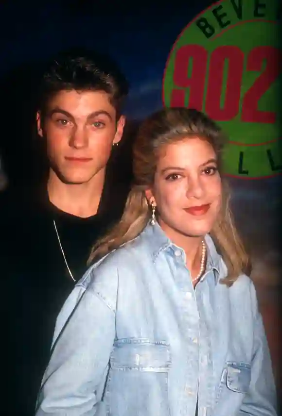 Brian Austin Green und Tori Spelling spielten zusammen in „Beverly Hills, 90210“