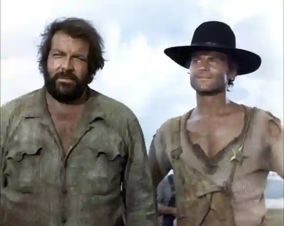 Bud Spencer und Terence Hill in "Vier Fäuste für ein Halleluja"