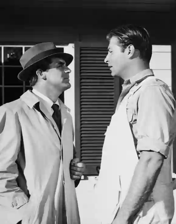 Cary Grant (L) und Lex Barker