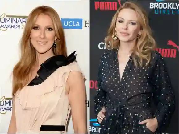 Celine Dion und Kylie Minogue sind gleich alt