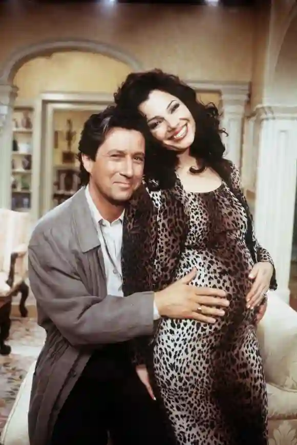 Charles Shaughnessy und Fran Drescher in "Die Nanny"