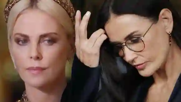 Charlize Theron und Demi Moore