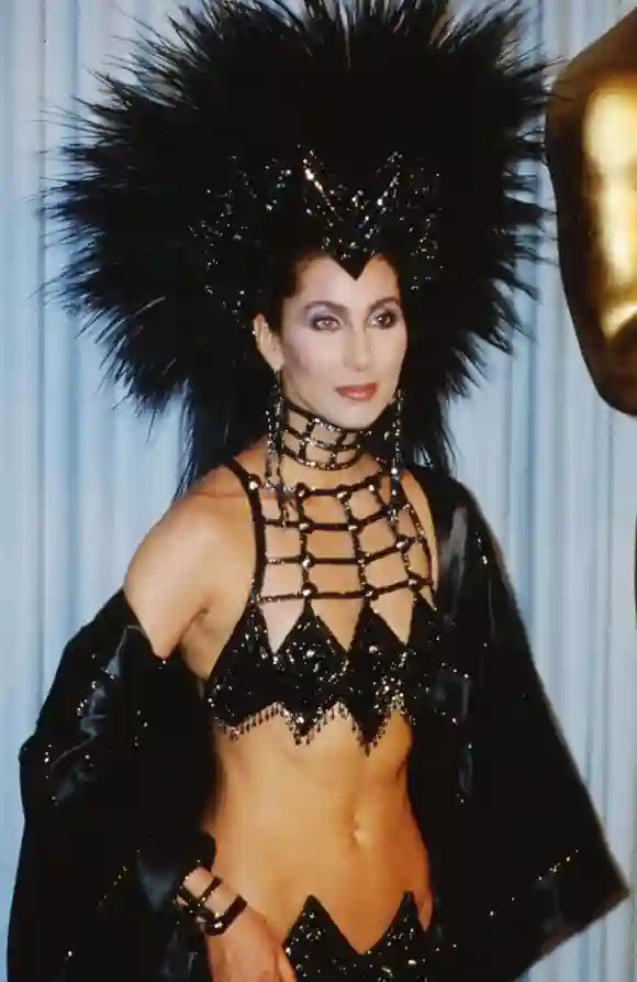 Berühmtheiten Los Angeles CA USA Cher bei der Oscarverleihung 1986 UPDATE 25 10 2018 LM