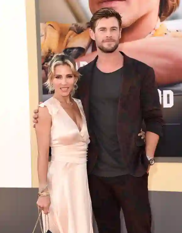 Chris Hemsworth und Elsa Pataky bei der Premiere von „Once Upon a Time … in Hollywood“