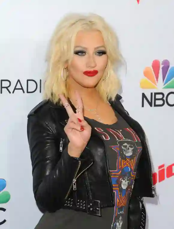Christina Aguilera mit Kurzhaar-Frisur