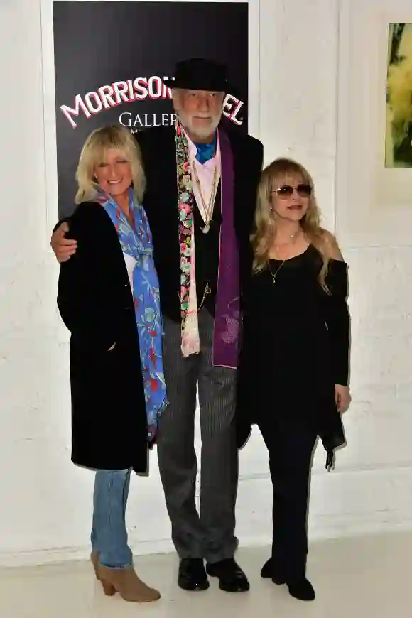 Christine McVie, Mick Fleetwood und Stevie Nicks von der Band Fleetwood Mac