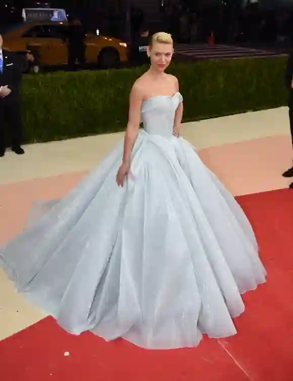 Claire Danes wunderschön auf der Met Gala